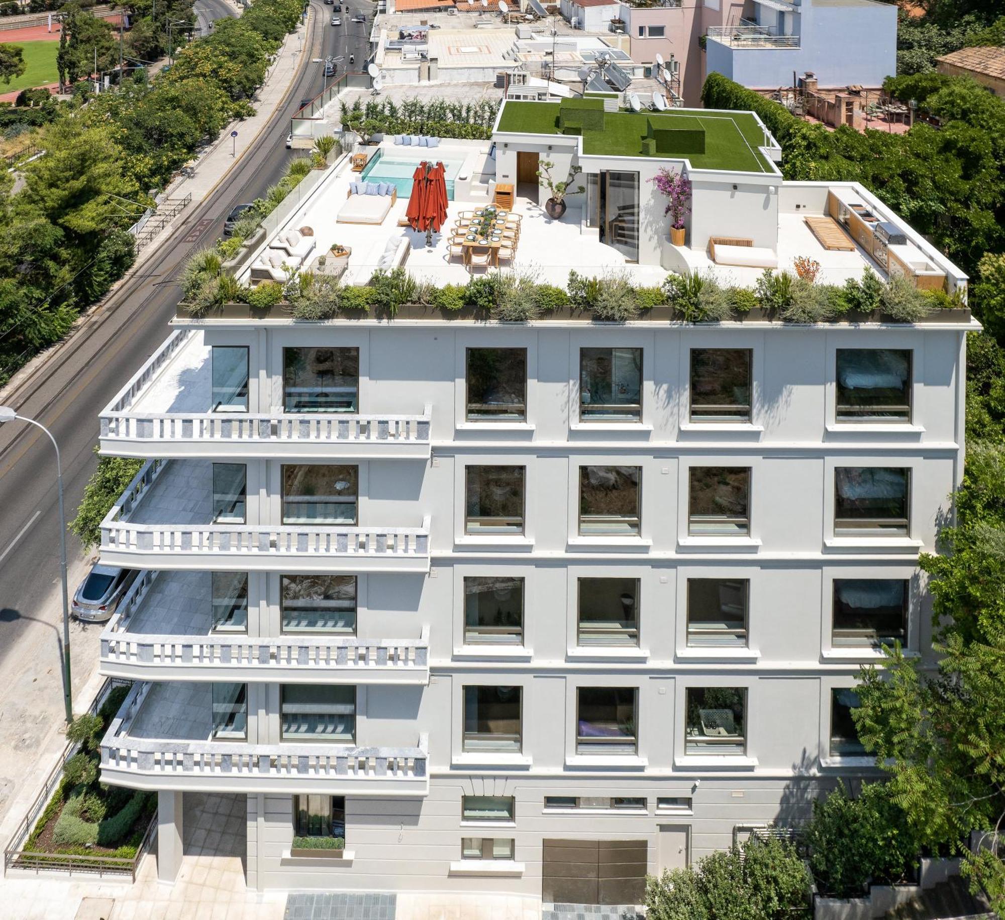 The One Acropolis Apartment Athens Ngoại thất bức ảnh